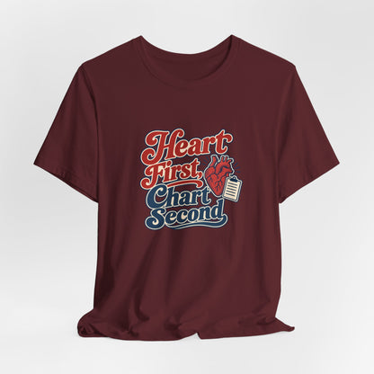 Heart Led Nursing Vintage Shirt