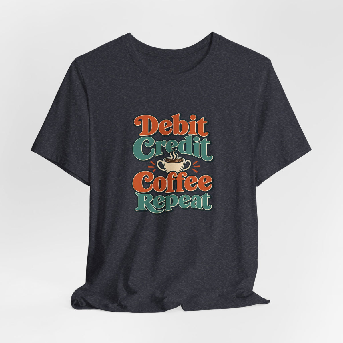 Debits Credits Coffee Tee