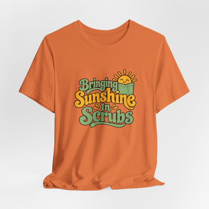 Scrubs And Sunshine Nurse Shirt