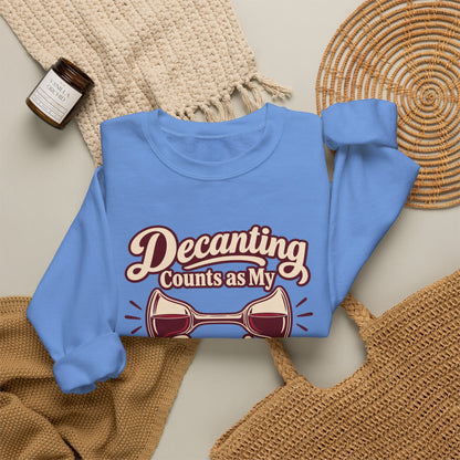 Decanting Workout Retro Sweatshirt
