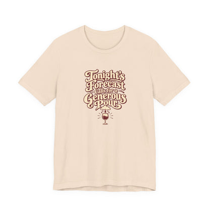 Generous Pour Forecast Retro Tee