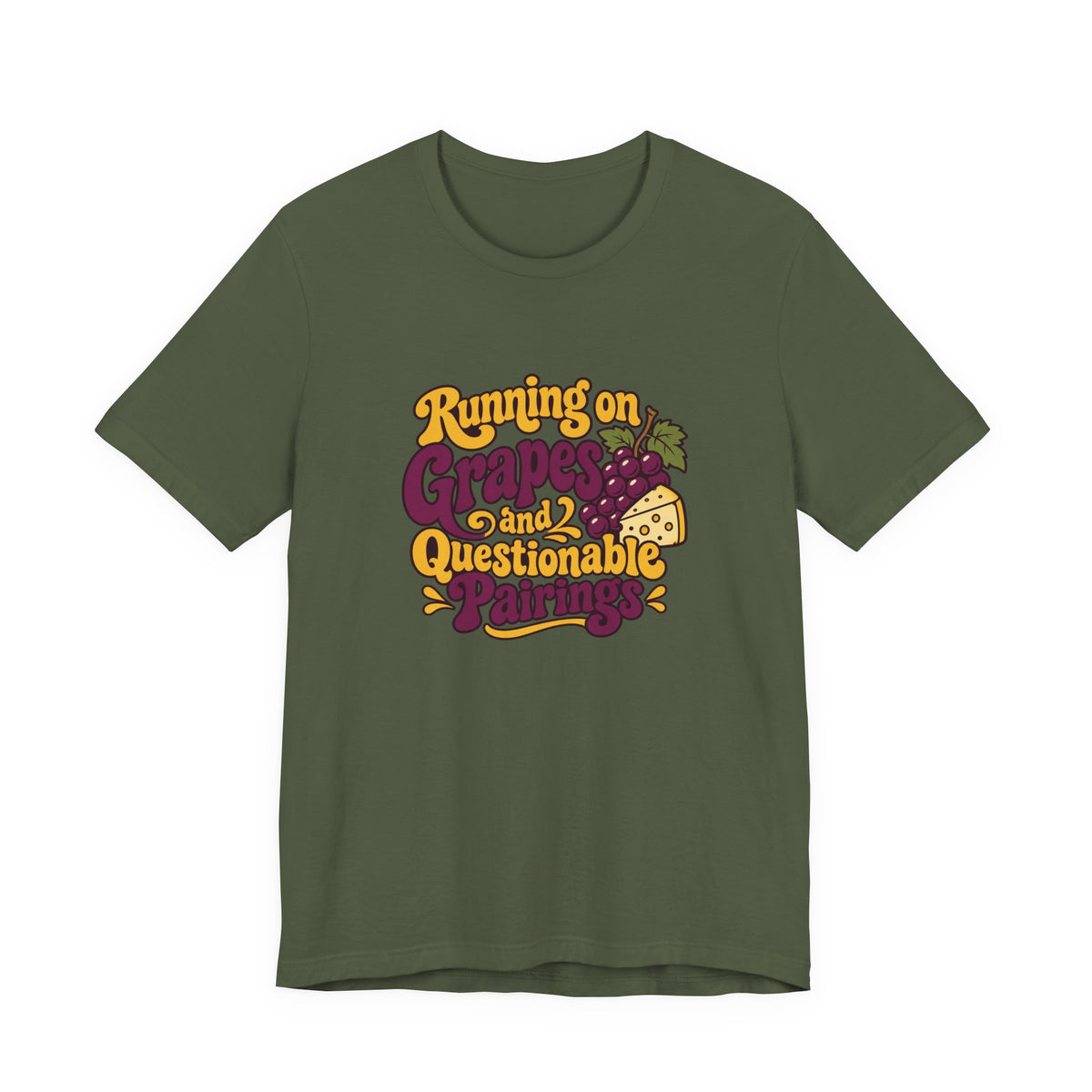 Questionable Pairings Wine Tee