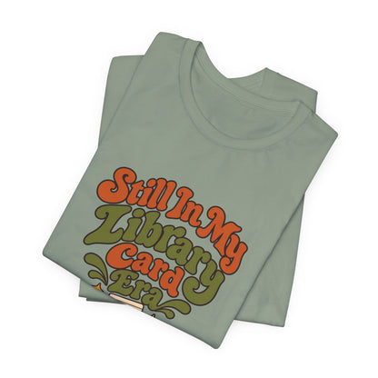 Library Card Era Vintage Tee