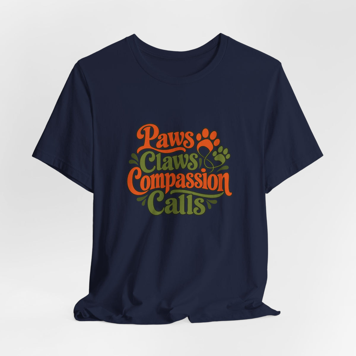 Paws Claws Compassion Vet Tee