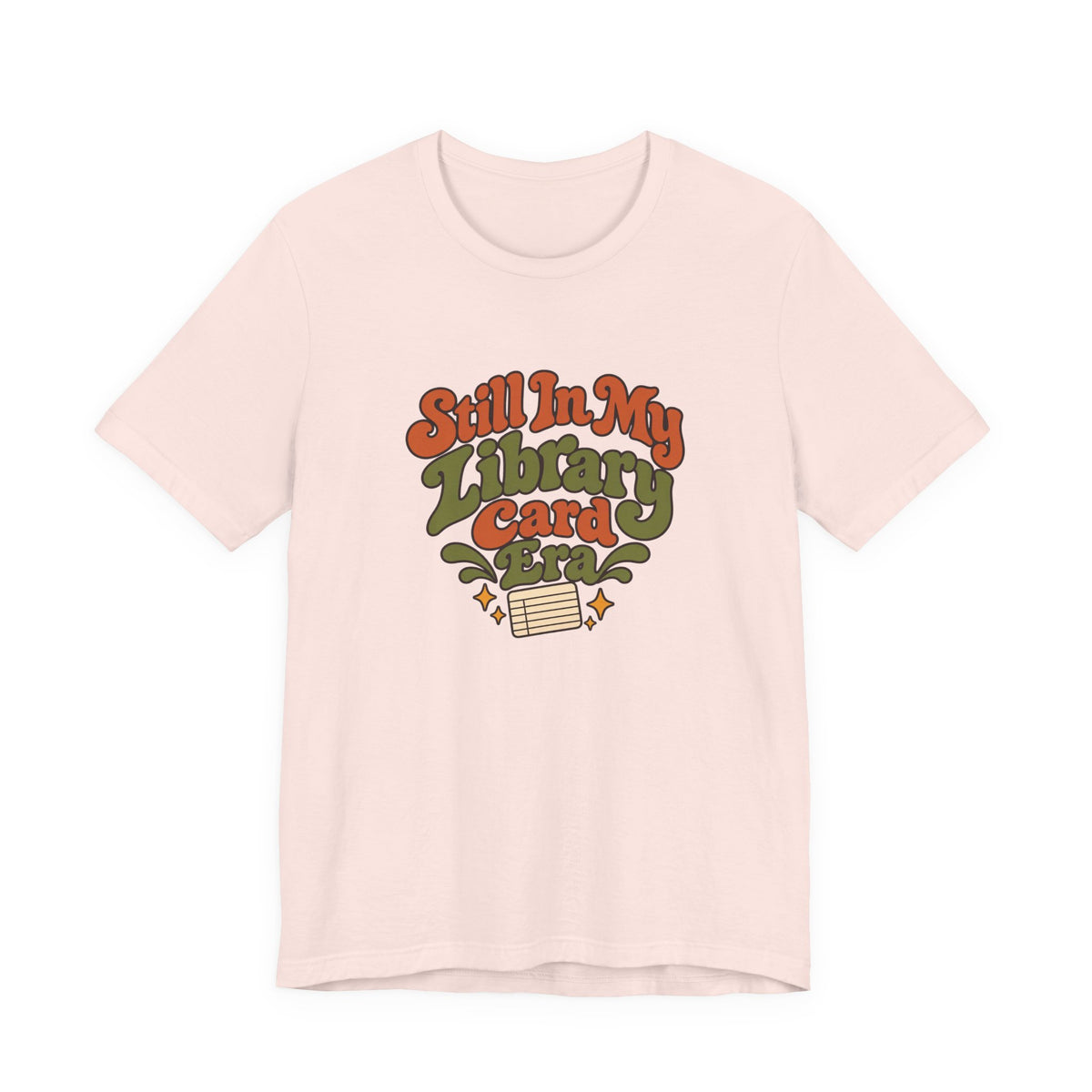 Library Card Era Vintage Tee