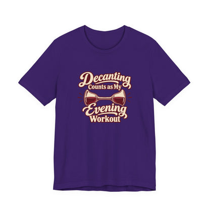Decanting Workout Retro Shirt
