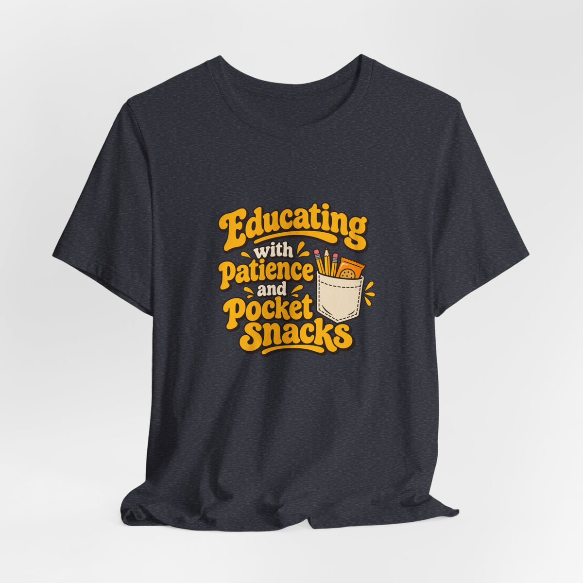 Pocket Snacks Teacher Vintage Tee