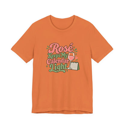 Rosé Calendar Retro Tee