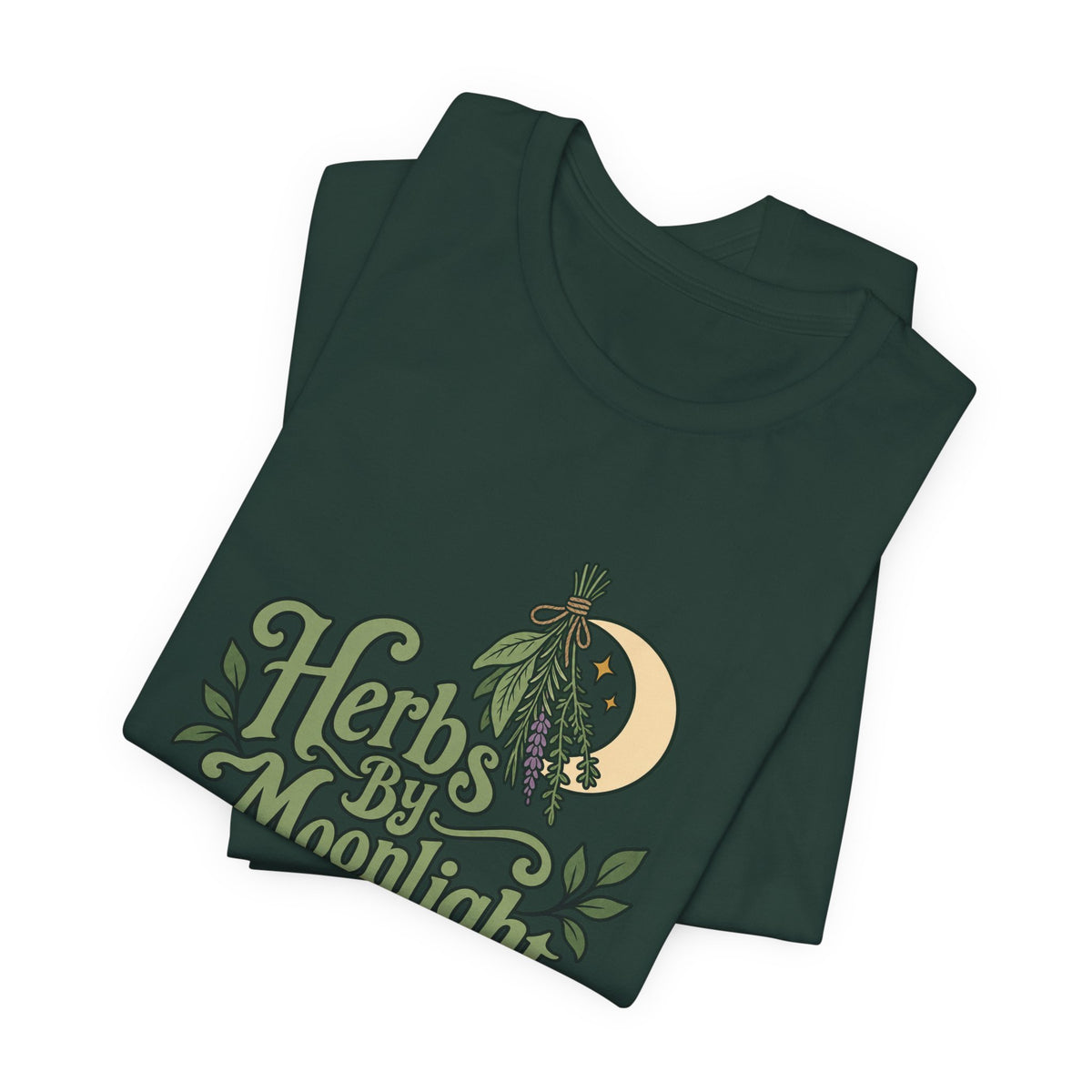 Moonlit Herbs Witchy Tee