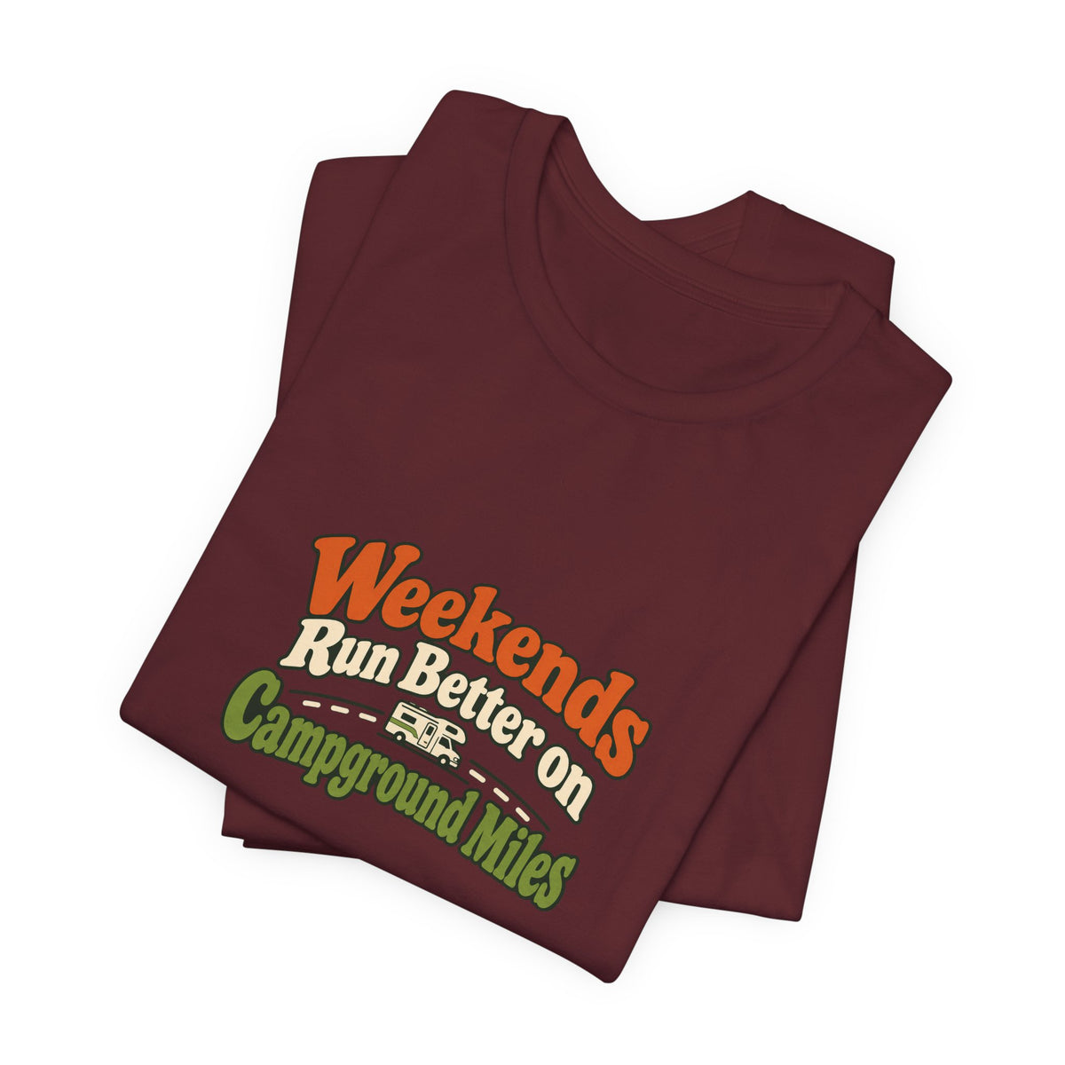 Campground Miles Retro RV Tee