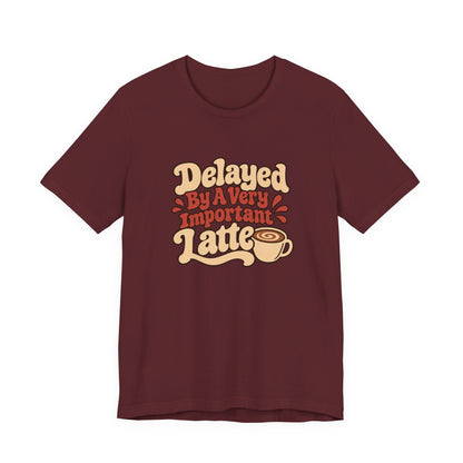 Latte Delay Retro Tee