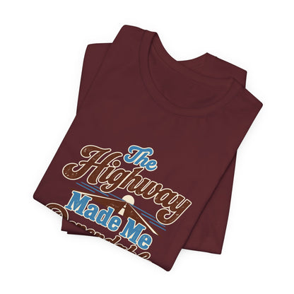 Highway Made Trucker Pride Shirt