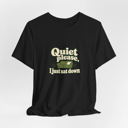 Just Sat Down New Mom Tee