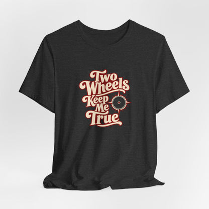 Two Wheels True North Rider Tee
