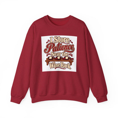 Wine Rack Patience Sweatshirt