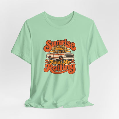 Truck Stop Sunrise Vintage Tee