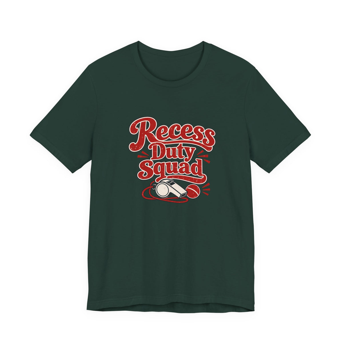 Recess Duty Squad Teacher Tee