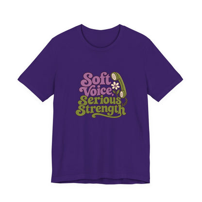 Quiet Strength Nurse Retro Tee