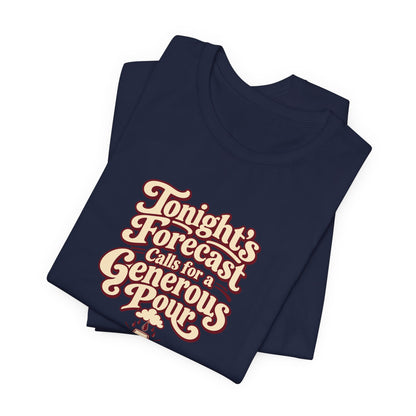 Generous Pour Forecast Retro Tee