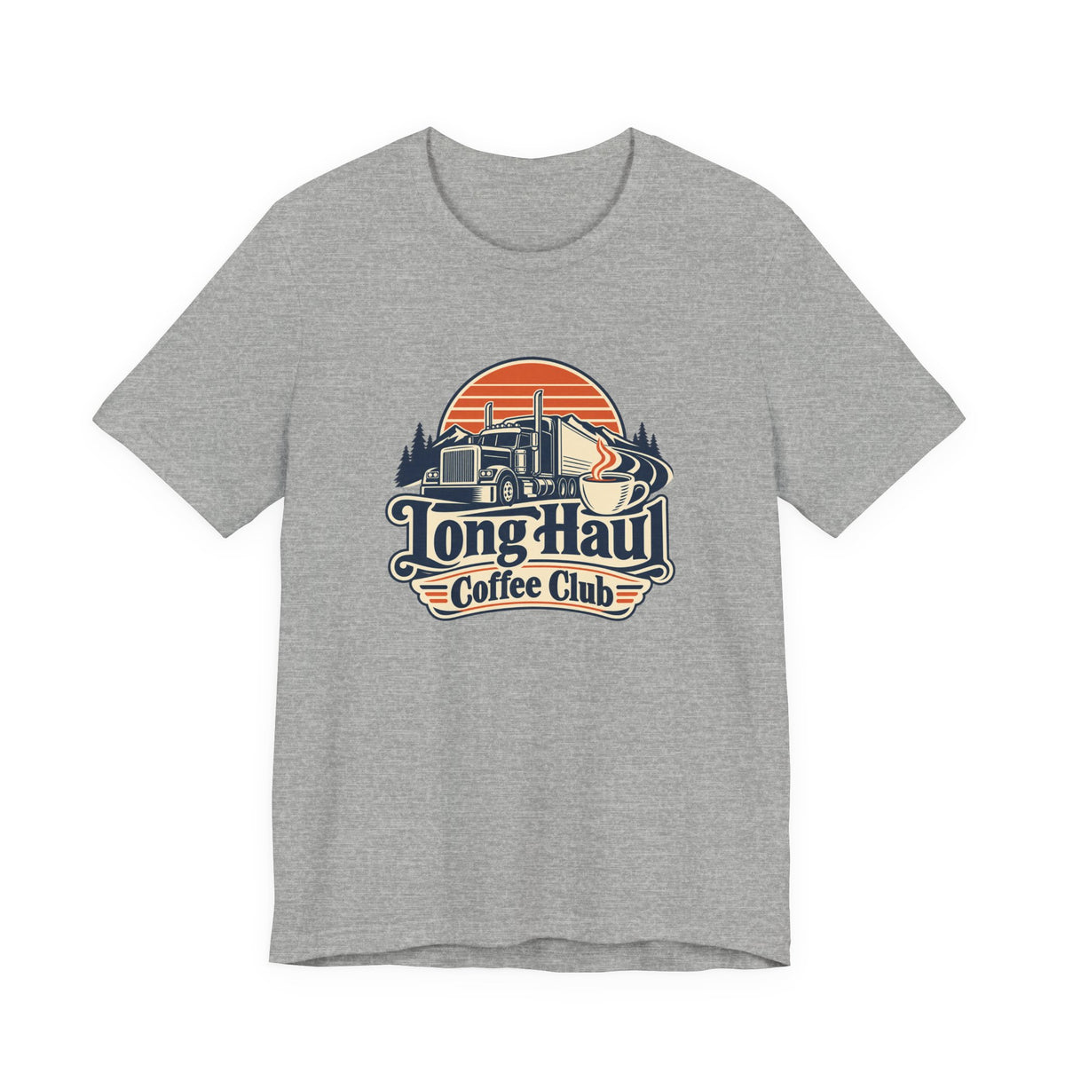 Long Haul Coffee Trucker Tee