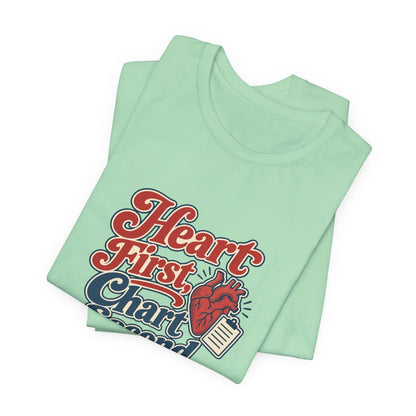 Heart Led Nursing Vintage Shirt