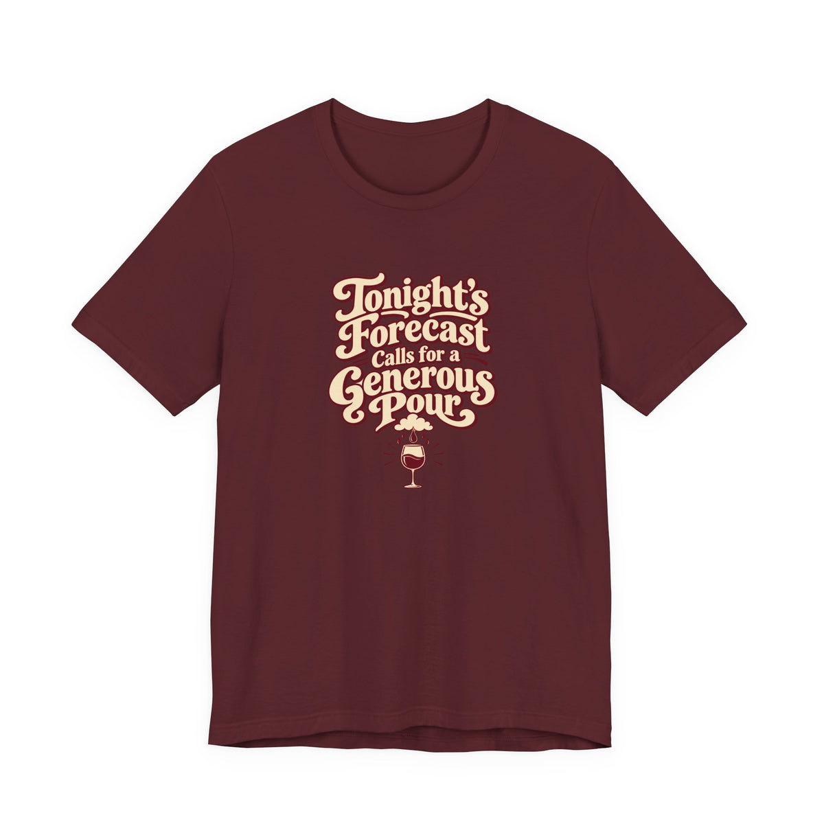 Generous Pour Forecast Retro Tee