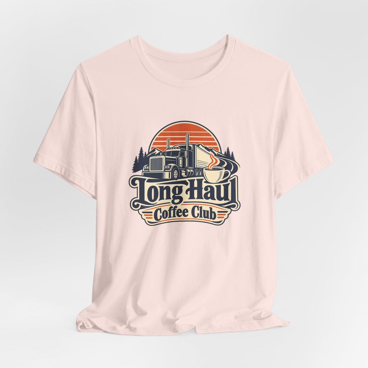 Long Haul Coffee Trucker Tee