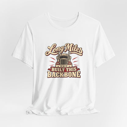 Long Haul Backbone Vintage Trucker Tee