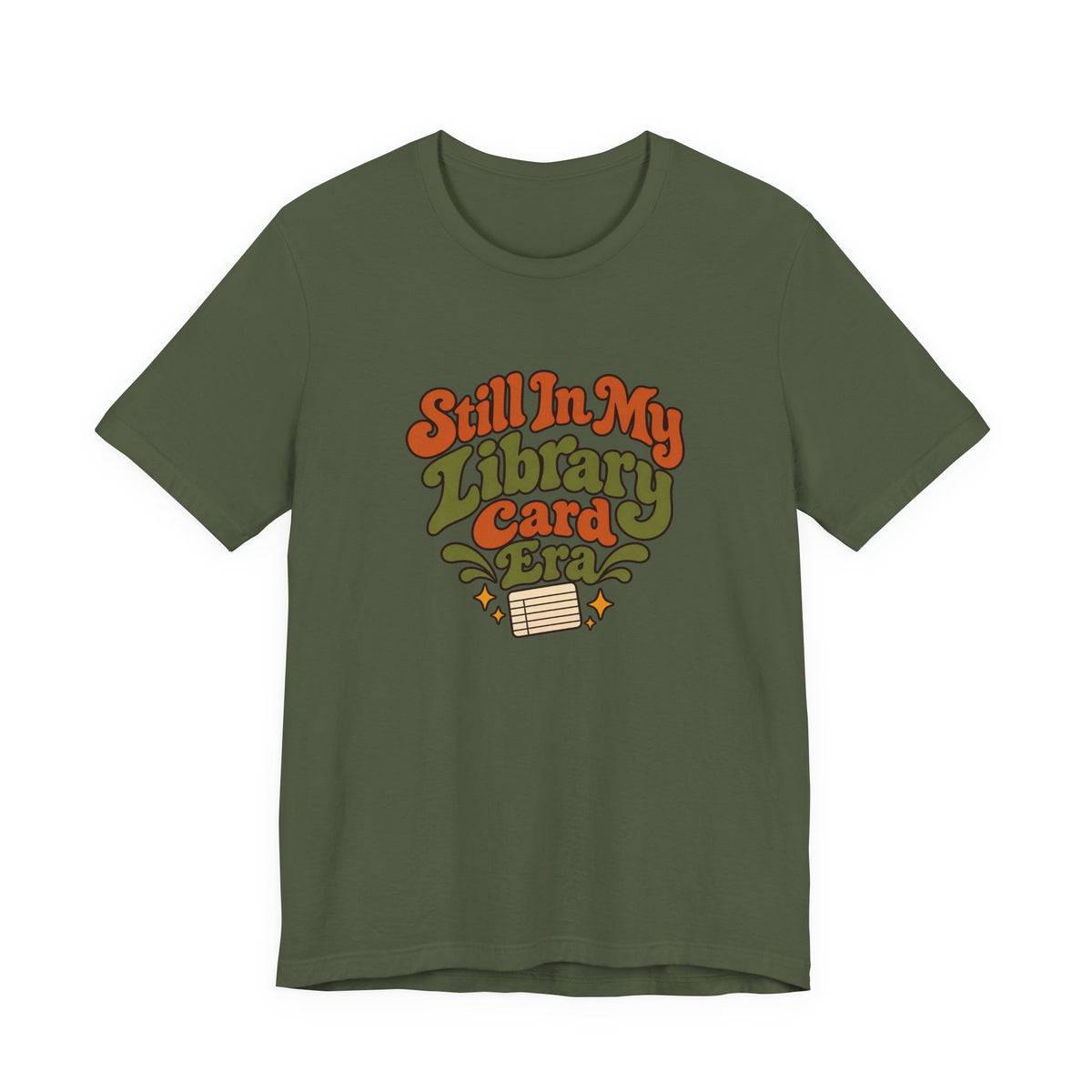 Library Card Era Vintage Tee
