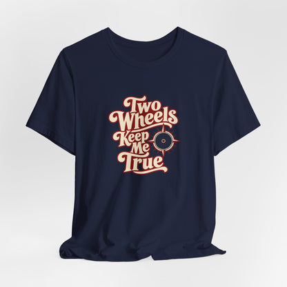 Two Wheels True North Rider Tee