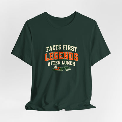 Facts First History Teacher Tee