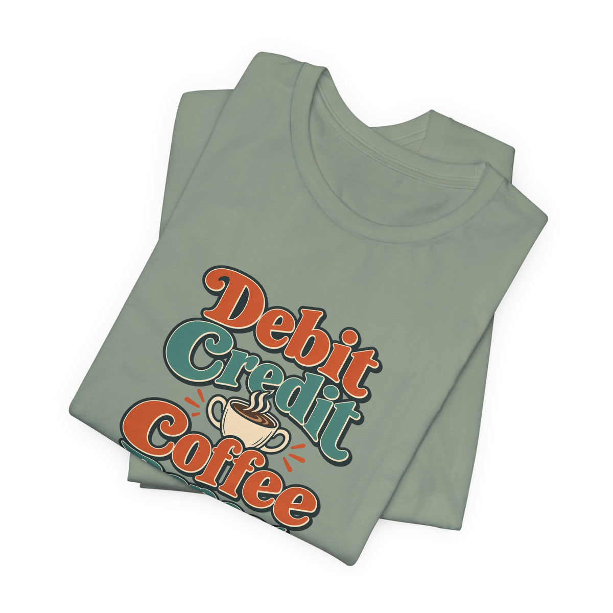 Debits Credits Coffee Tee