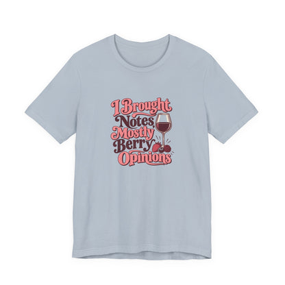 Berry Notes Wine Tasting Tee