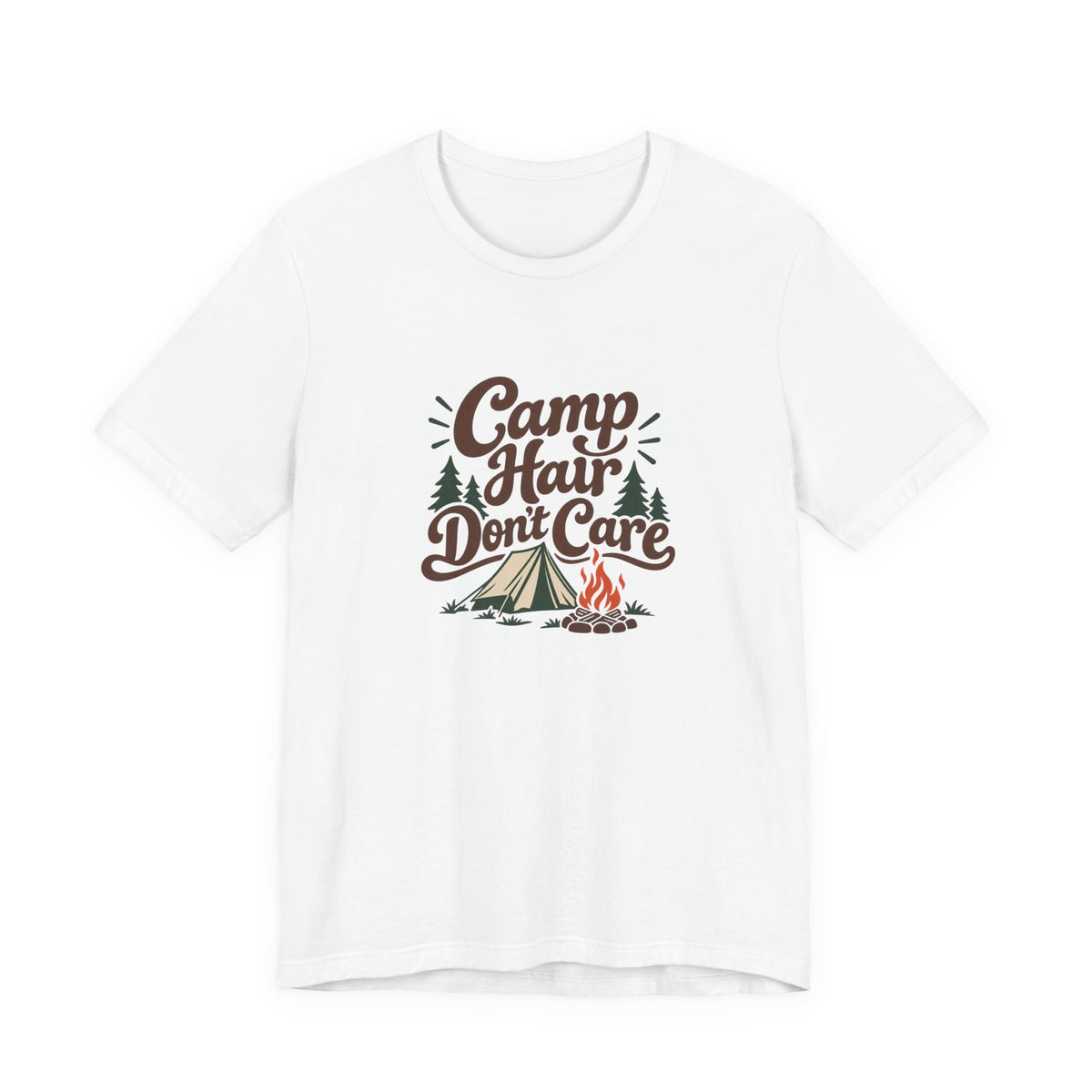 Camp Hair Dont Care Tee