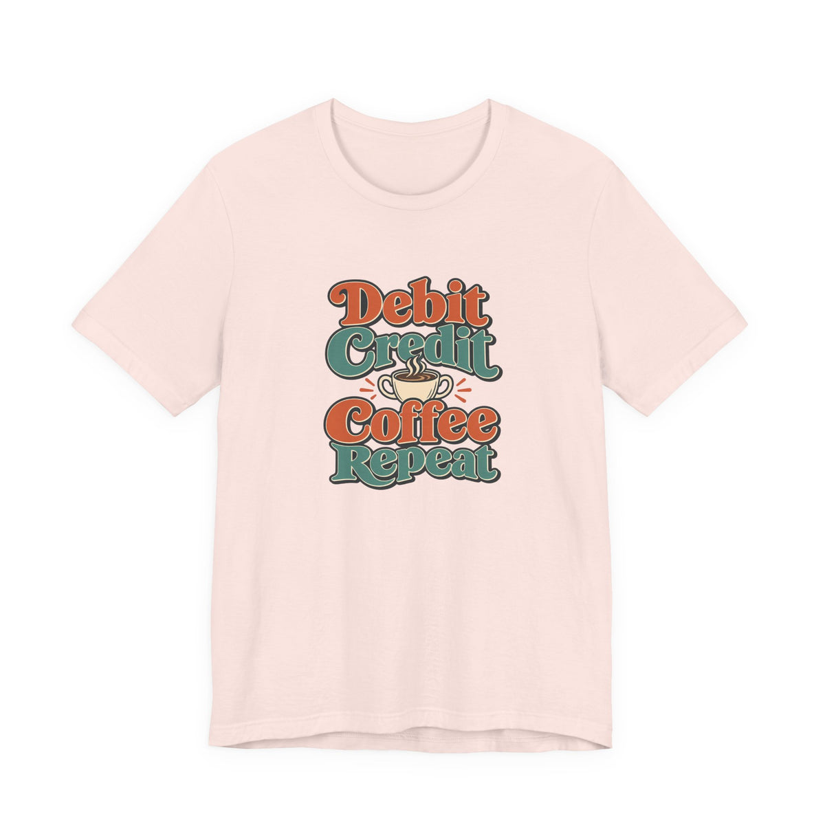 Debits Credits Coffee Tee