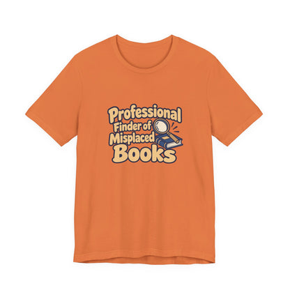 Professional Book Finder Librarian Tee