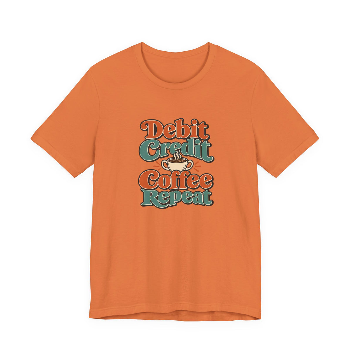 Debits Credits Coffee Tee