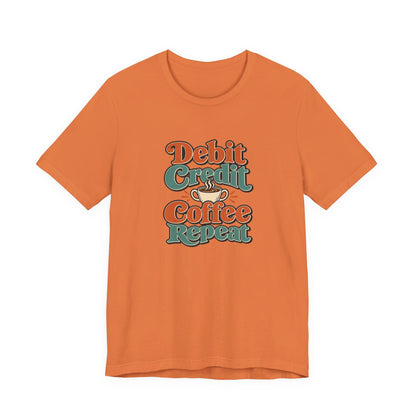 Debits Credits Coffee Tee