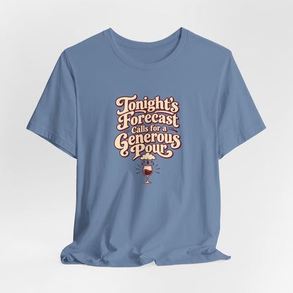 Generous Pour Forecast Retro Tee