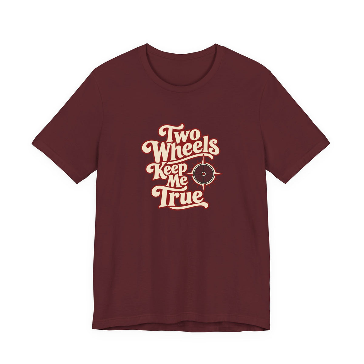 Two Wheels True North Rider Tee