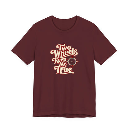 Two Wheels True North Rider Tee