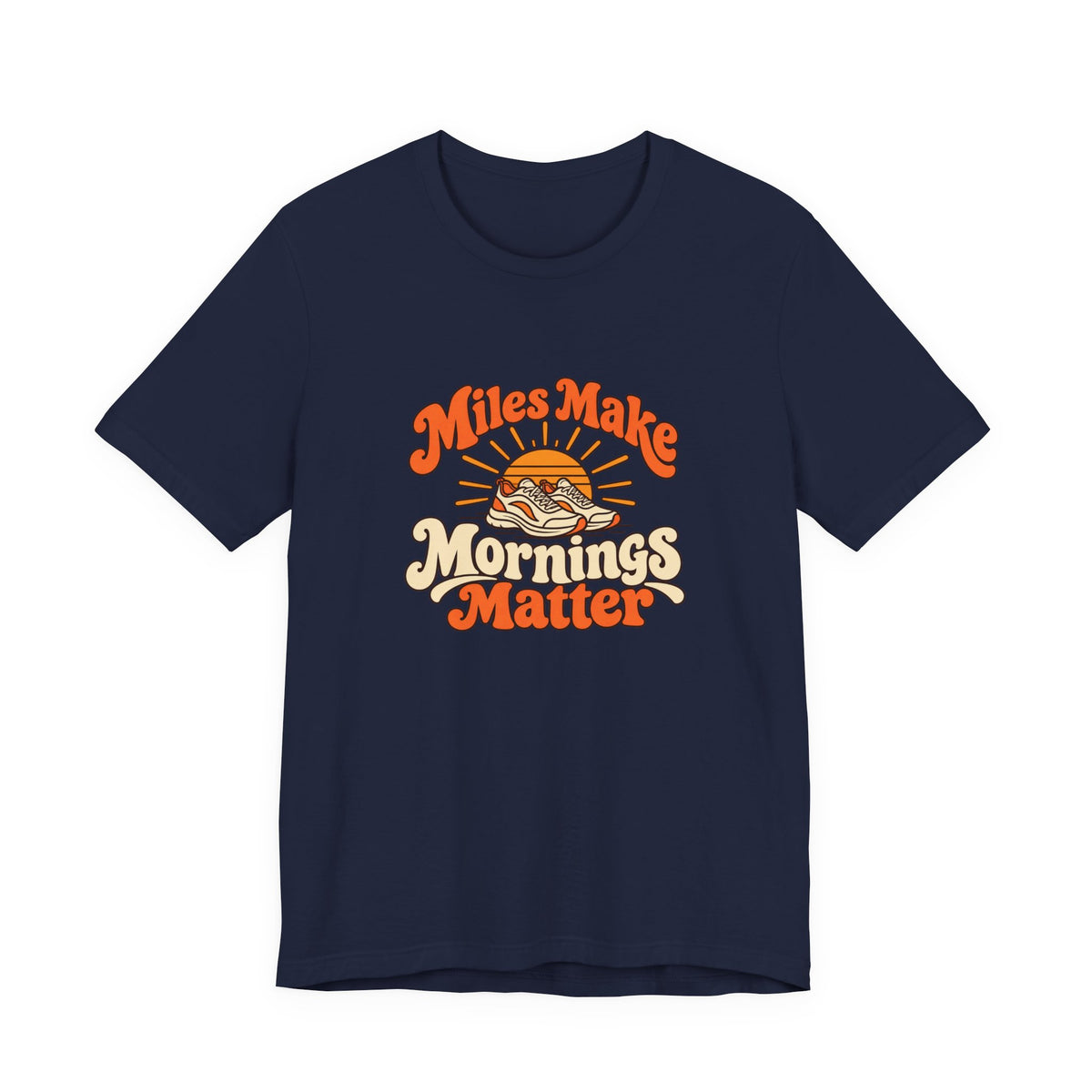 Mornings Matter Runner Retro Tee