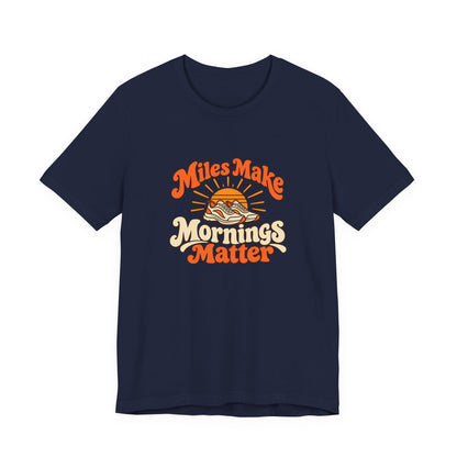 Mornings Matter Runner Retro Tee