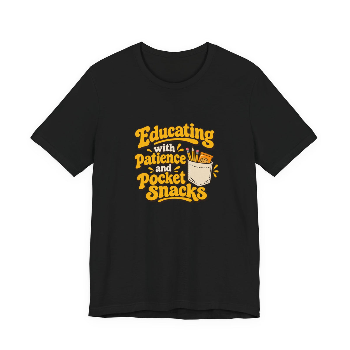 Pocket Snacks Teacher Vintage Tee