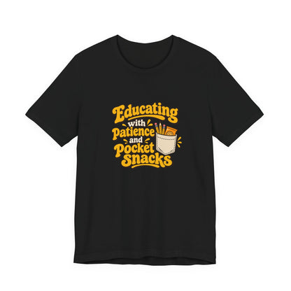Pocket Snacks Teacher Vintage Tee