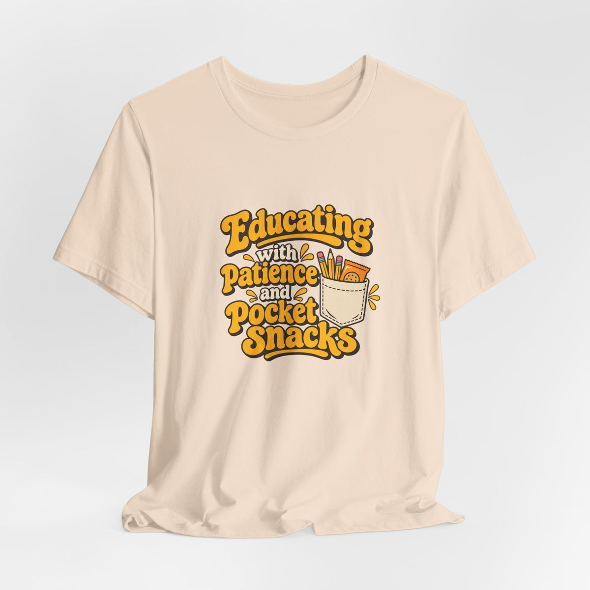 Pocket Snacks Teacher Vintage Tee