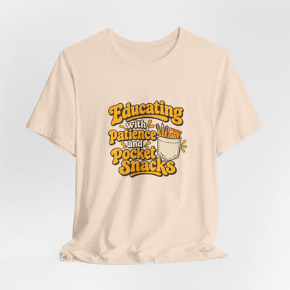 Pocket Snacks Teacher Vintage Tee
