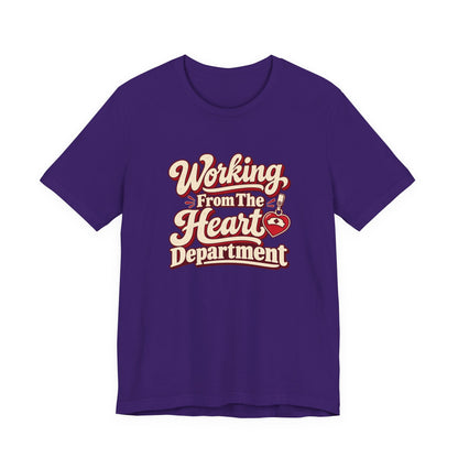 Nurse Heart Department Shirt