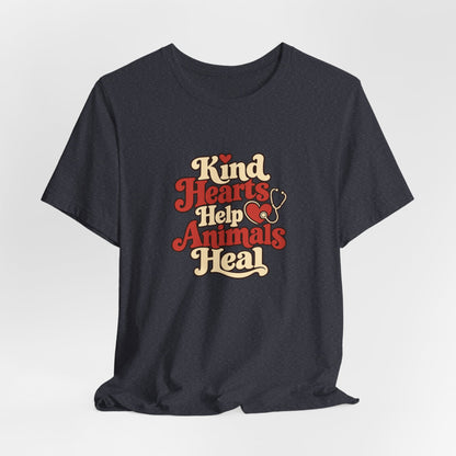 Kind Hearts Heal Animals Vintage Tee