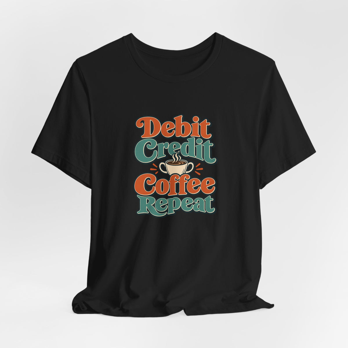 Debits Credits Coffee Tee